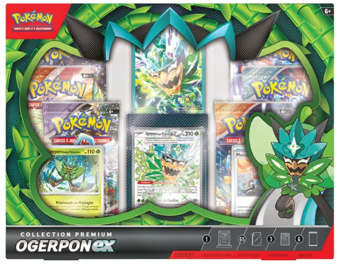 Cartes à collectionner Pokémon Coffret Premium Ogerpon Ex