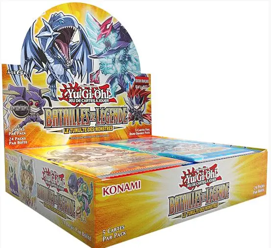 Yu-Gi-Oh! TCG Boîte de 24 Boosters Batailles de Légende : Le Tumulte des Monstres