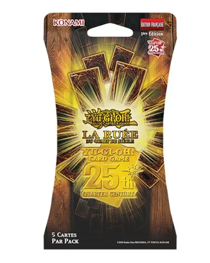 blister la ruée du quart de siècle YU-GI-OH fr