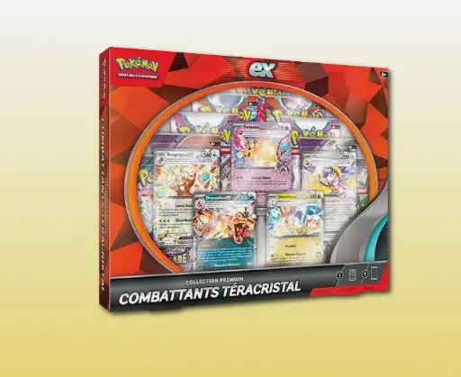 POKEMON COFFRET COLLECTION PREMIUM COMBATTANTS TÉRACRISTAL FR